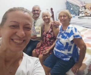 Verônica Pires, Wellington Costa, Inez Silva e Maria Pires (Da esquerda para direita)